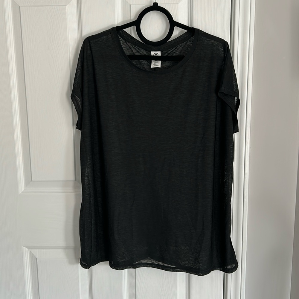 Champion sheer athletic top XXL small line reflection on back sides